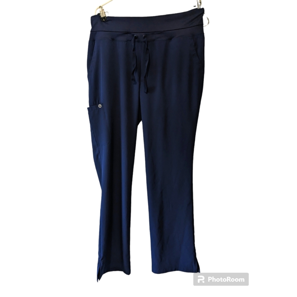 Barco One Uniforms Indigo (navy) medium scrub bottoms NWOT